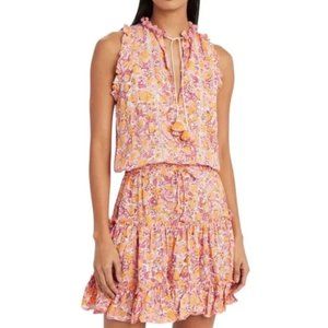 Poupette St. Barth Clara Ruffled Mini Dress